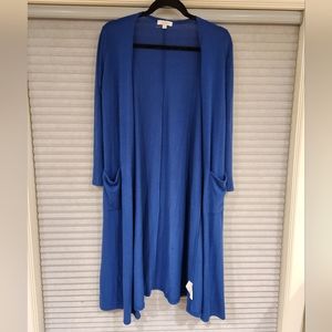 Lularoe long sweater royal blue